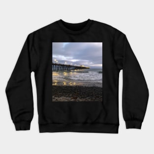 Lights at the Wharf Crewneck Sweatshirt